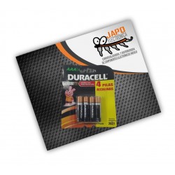 Pila Duracel AAA Alcalina Zing-Carbon (Paquete De 4 Pzs)