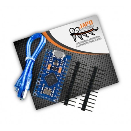 Arduino Pro Micro Atmega32u4 5v 16mhz MCU Leonardo Mas Cable Mini Usb