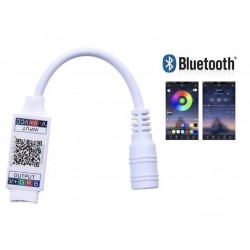 Controlador Bluetooth Para Tira De Leds Multicolor Rgb