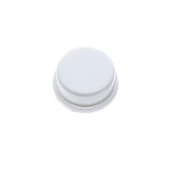 Botón Redondo Blanco 6x6x7.3mm Para Push Button Cabeza Cuadrada