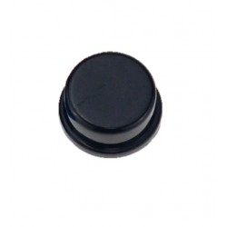 Botón Redondo Negro 6x6x7.3mm Para Push Button Cabeza Cuadrada