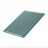 Placa Fenólica Perforada Y Ruteada Con Mascara Antisoldante 40x60mm