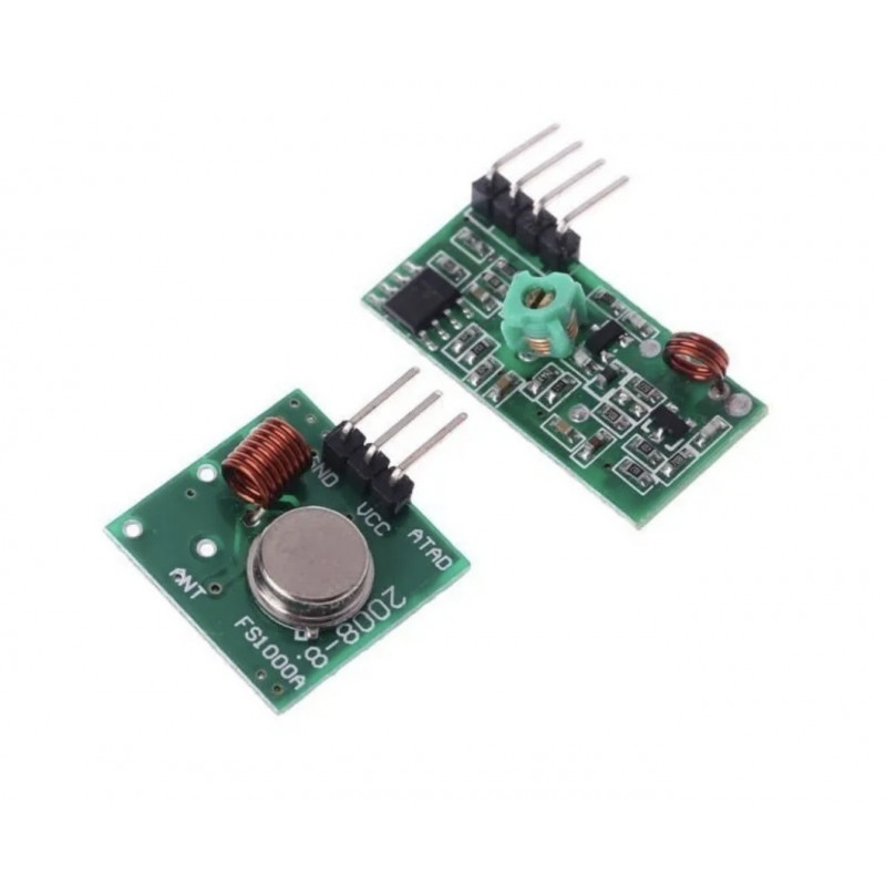 Módulo Receptor Y Transmisor RF 315Mhz