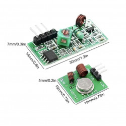 Módulo Receptor Y Transmisor RF 315Mhz