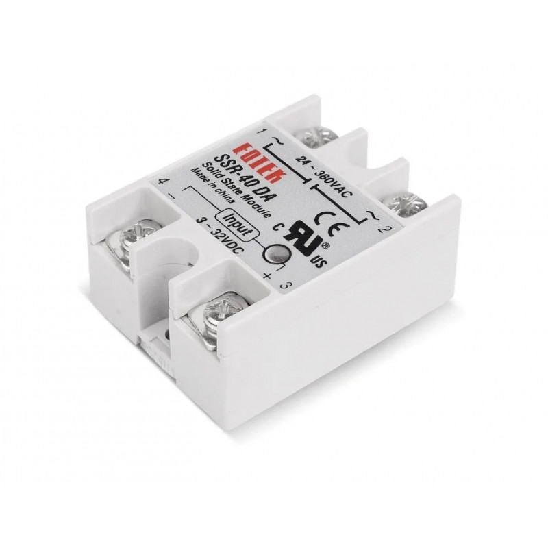 Relevador De Estado Sólido 40A SSR-40DA