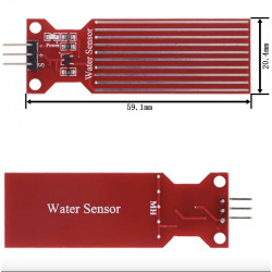 Módulo Sensor De Lluvia T1592