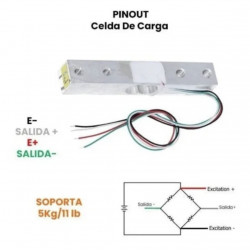 Sensor De Peso 5Kg