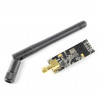Módulo NRF24L01+PA+LNA Con Antena 1100Mtrs