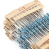 Kit Con 920 Resistencias De 1/8W (Incluye 10 Pzs De Cada valor, Son Los 92 Valores Más Comerciales)