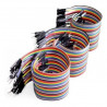 Kit De Protoboard + Fuente De Alimentación +40 Cables Dupont HH +40 Cables Dupont HM +40 Cables Dupont MM