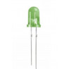 Led Difuso Verde 3mm Tipo Redondo