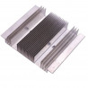 Disipador De Calor Grande 100% Aluminio 23 Aletas 120X100X25 mm