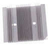 Disipador De Calor Grande 100% Aluminio 23 Aletas 120X100X25 mm