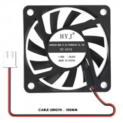 Ventilador Extractor De Aire 90x90x25 mm 12 VDC Incluye Tornilleria Y Reja De Protección