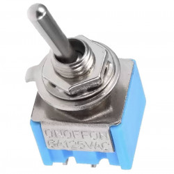 Interruptor Cola De Rata On-Off-On 3 Posiciones 6 Pines 6A 125VAC