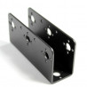 Bracket De Aluminio Para Servomotor (Tamaño Standart) Tipo "U Ancho Para Cintura De Humanoide"