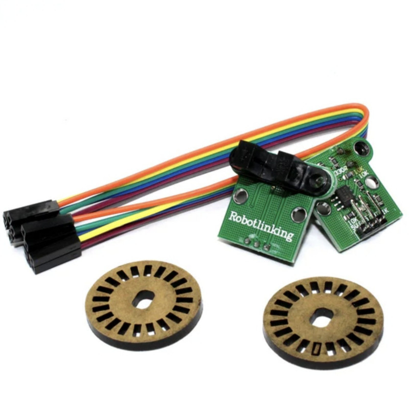 Par De Encoder Rotativo Óptico Para Motorreductor Tonka