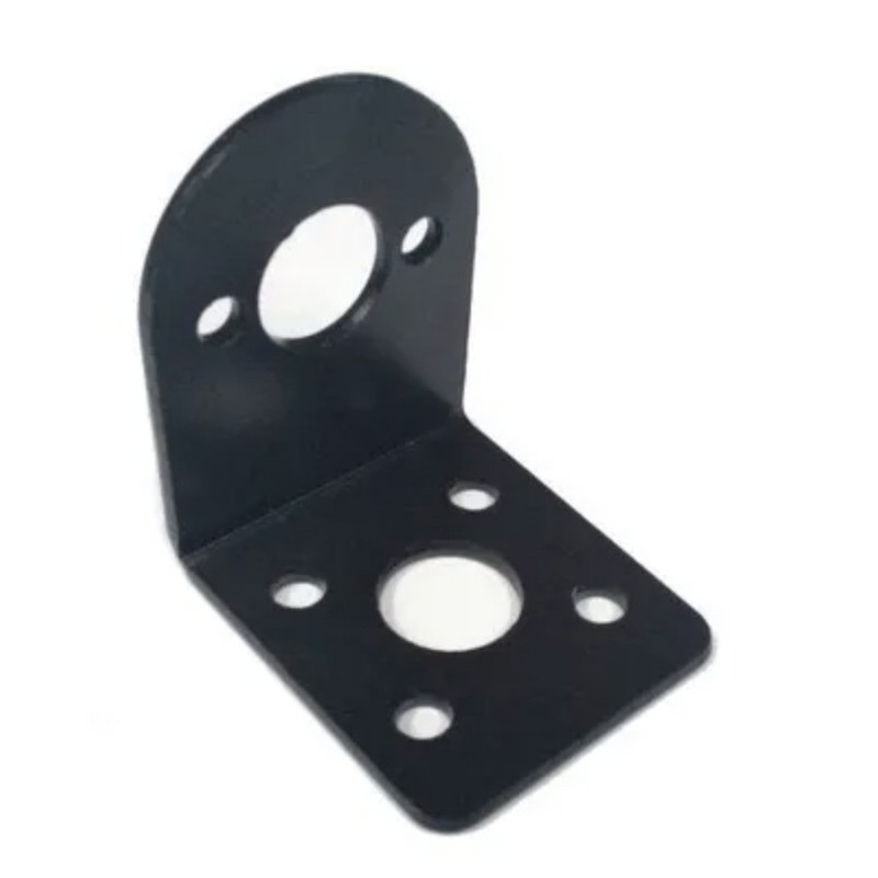 Bracket De Aluminio Para Motorreductor Pololu 25D