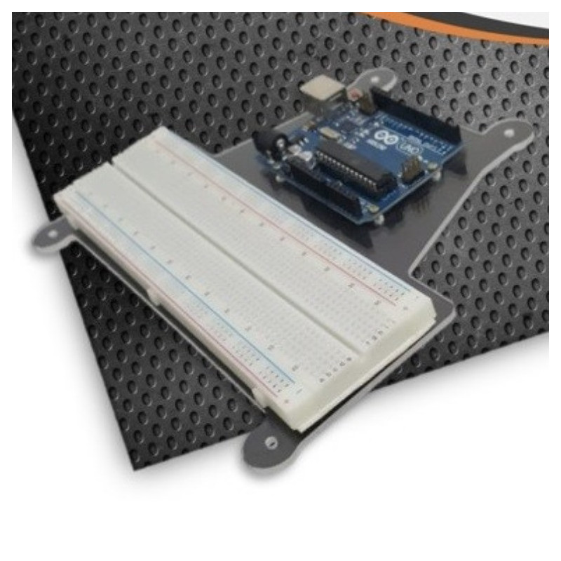 Base Para Arduino Uno y Protoboard De 830 Puntos