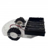 Kit Carrito Robot Con Motorreductores Pololu N20