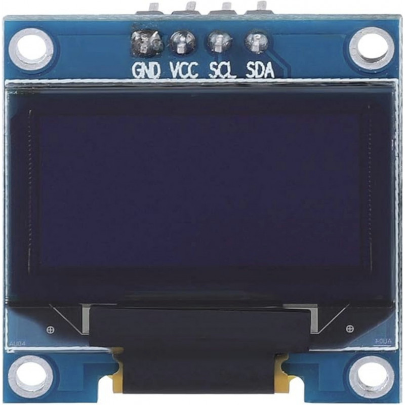 Pantalla Lcd Oled Azul 128x64 0.96" I2c IIC 4 Pines