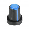 Perilla Azul Para Potenciometro 6mm
