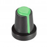 Perilla Verde Para Potenciometro 6mm