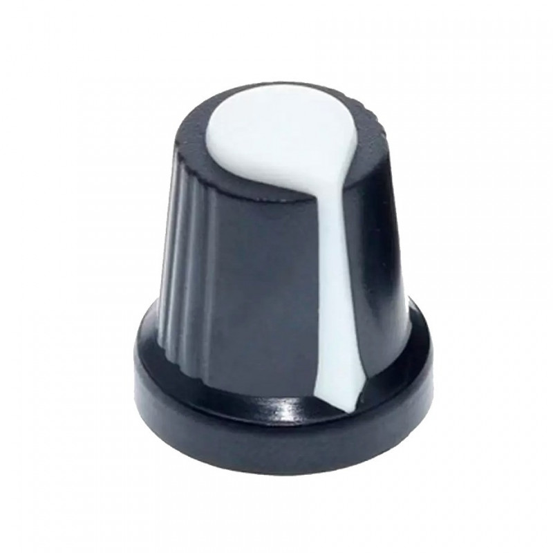 Perilla Blanca Para Potenciometro 6mm