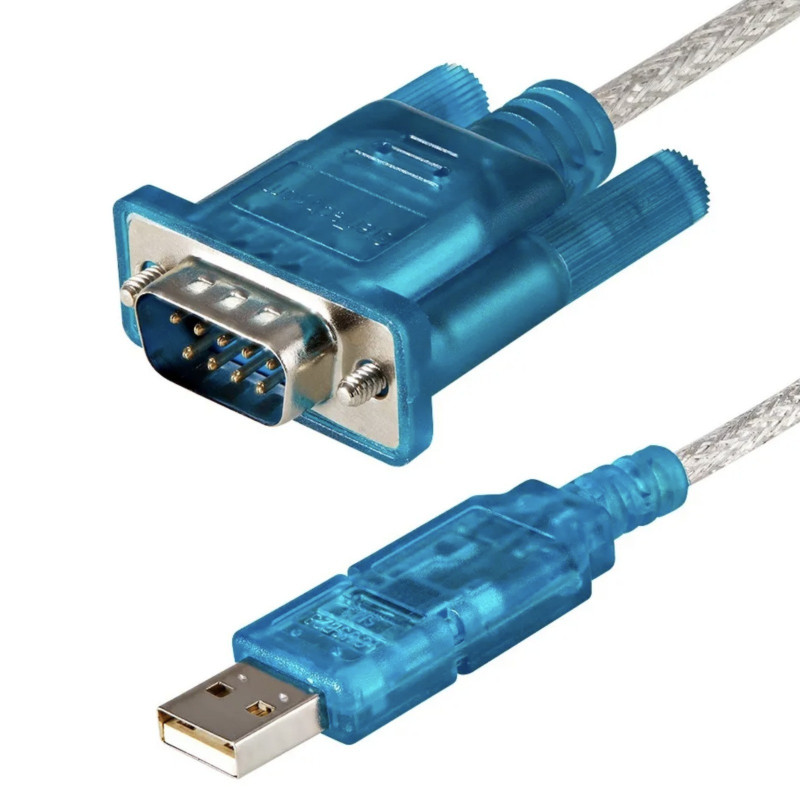 Cable Adaptador Rs232 Serial Db9 Macho A USb 2.0 Macho