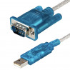 Cable Adaptador Rs232 Serial Db9 Macho A USb 2.0 Macho