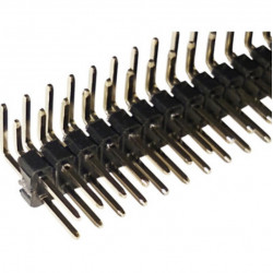 Header 2x40 Macho En Angulo De 90 Grados Pitch 2.45mm