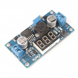 Regulador De Voltaje Step Up Booster Lm2577 Con Display