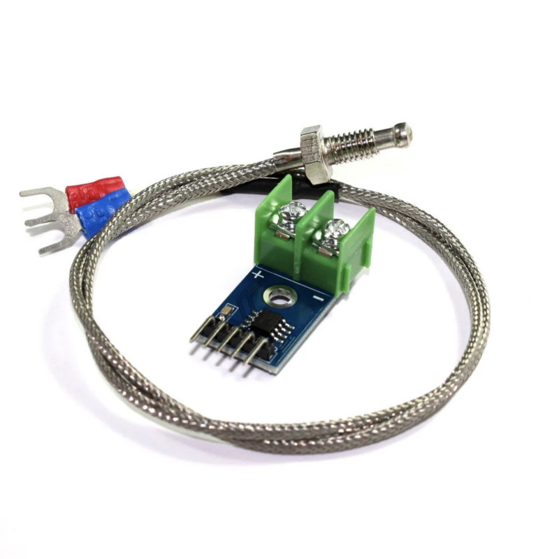 Termopar Tipo K Con Su Módulo Max6675 1024 Grados Centígrados