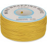 Carrete De Alambre (1 Hilo) Color Amarillo 30 AWG 230 Mts.