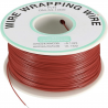 Carrete De Alambre (1 Hilo) Color Rojo 30 AWG 230 Mts.