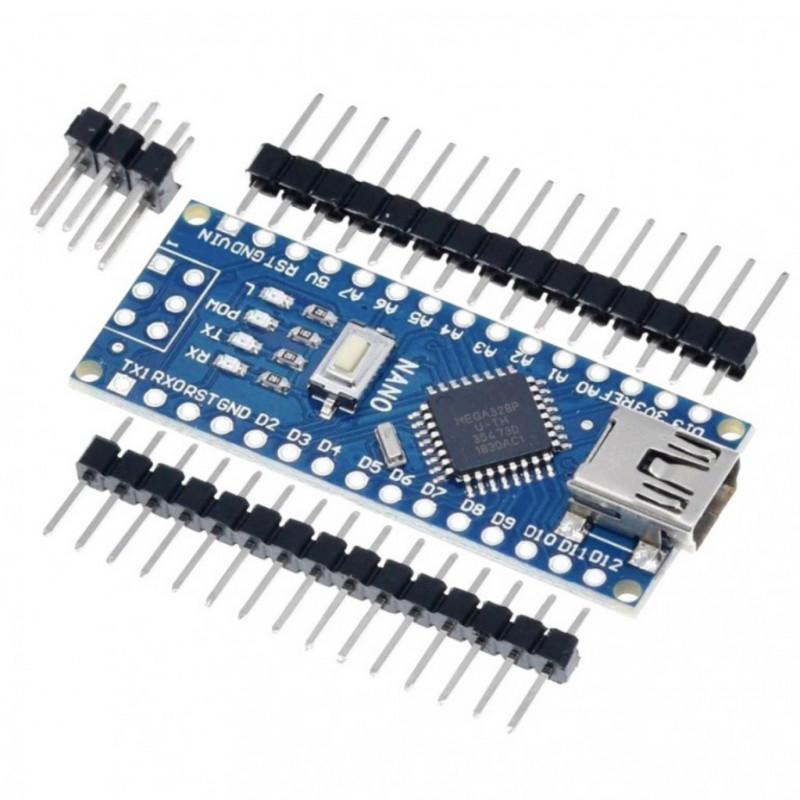 Placa de Desarrollo Experimental Nano V3.0 Con Pines No Soldados