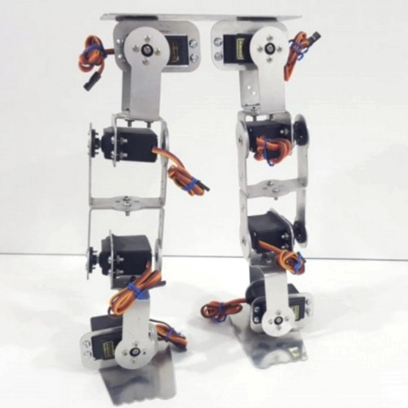 Estructura Robótica De Aluminio Para Bípedo