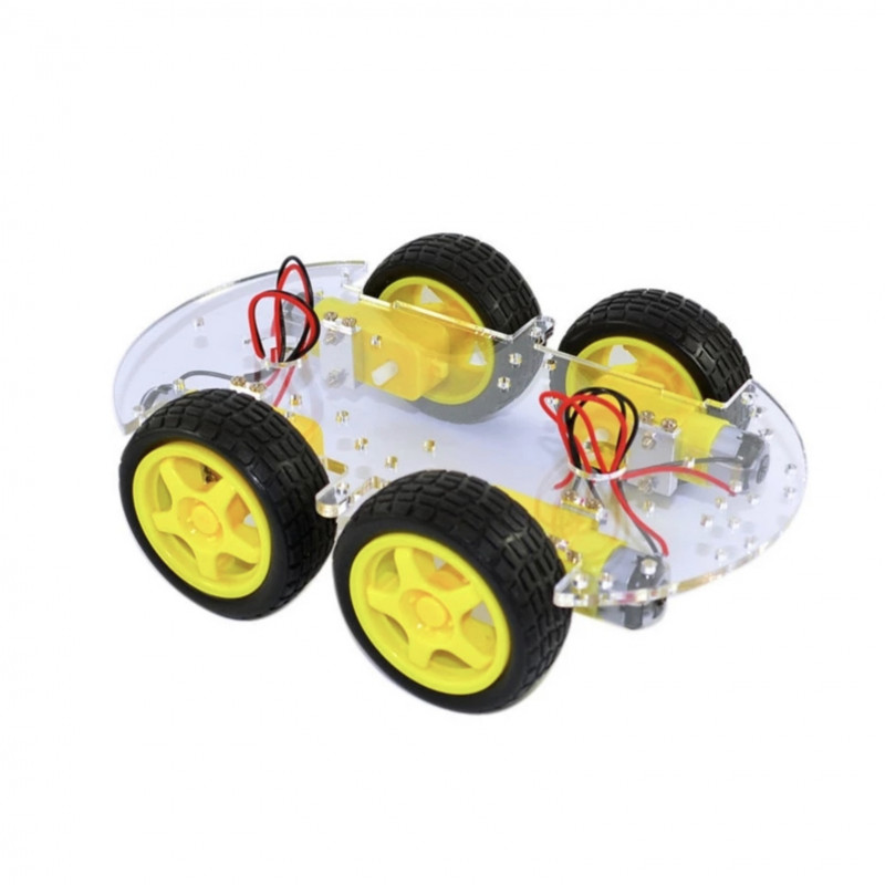 Chasis Para Carrito Robot Y Para 4 Motorreductores/llanta Tonka
