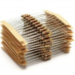 Kit Con 920 Resistencias De 1/4W (Incluye 10 Pzs De Cada valor, Son Los 92 Valores Más Comerciales)