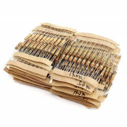 Kit Con 920 Resistencias De 1/2W (Incluye 10 Pzs De Cada valor, Son Los 92 Valores Más Comerciales)