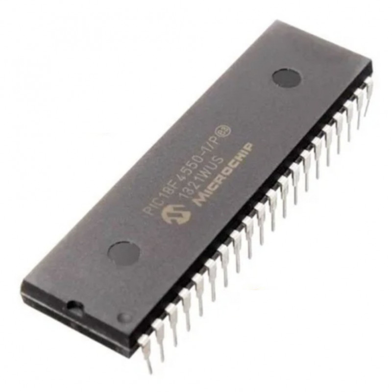 Microcontrolador Microchip PIC18F4550-I/P