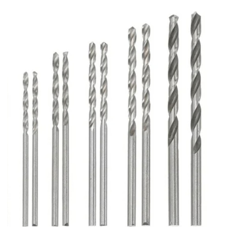 Kits De 10 Brocas Para Circuito Impreso (2 x 0.5mm , 2 x 1.0mm , 2 x 1.5mm, 2 x 2.5mm Y 2 x 3.0mm)