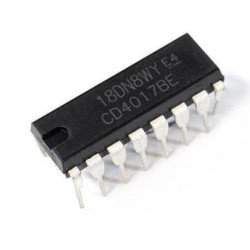 Cd4017 CMOS Contador-Divisor /Decodificador De Decadas