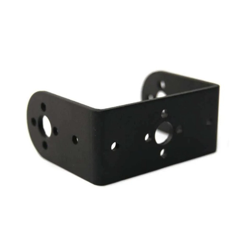 Bracket De Aluminio Para Servomotor (Tamaño Standart) Tipo "U Corto"