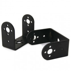 Bracket De Aluminio Para Servomotor (Tamaño Standart) Tipo "U Corto"