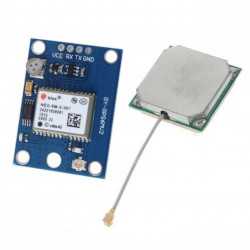 Módulo GPS Ublox NEO-6M Con EEPROM MWC/AeroQuad y Con Antena Flight Control GY-NEO6MV2