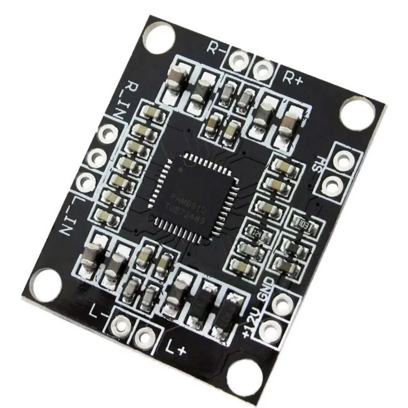 Módulo Amplificador De Audio 2x15w Pam8610