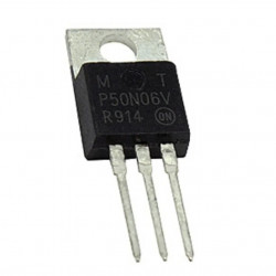 Transistor Mosfet Mtp50n06 40a 60v
