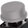 Botón Redondo Gris 6x6x7.3mm Para Push Button Cabeza Cuadrada