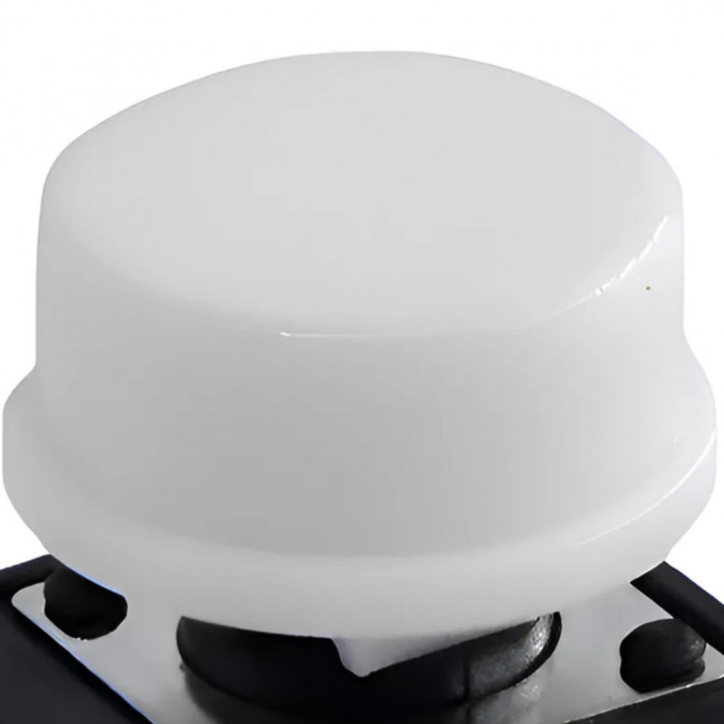 Botón Redondo Blanco 6x6x7.3mm Para Push Button Cabeza Cuadrada